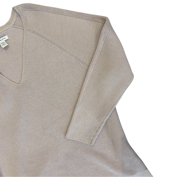 Athleta Hanover Merino Wool Blend V-Neck Sweater Women’s Size XL - Picture 6 of 7